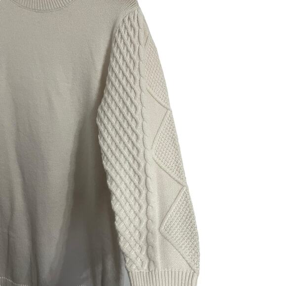 NWT BB Dakota Steve Madden Break My Stride Oatmeal Sweater Dress Cabincore L - Picture 8 of 10